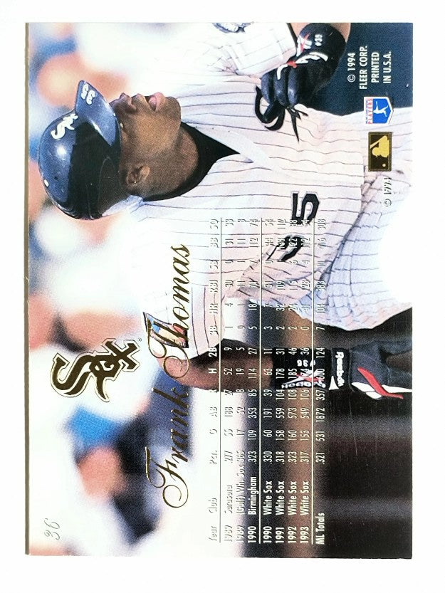 1994 Flair #36 Frank Thomas