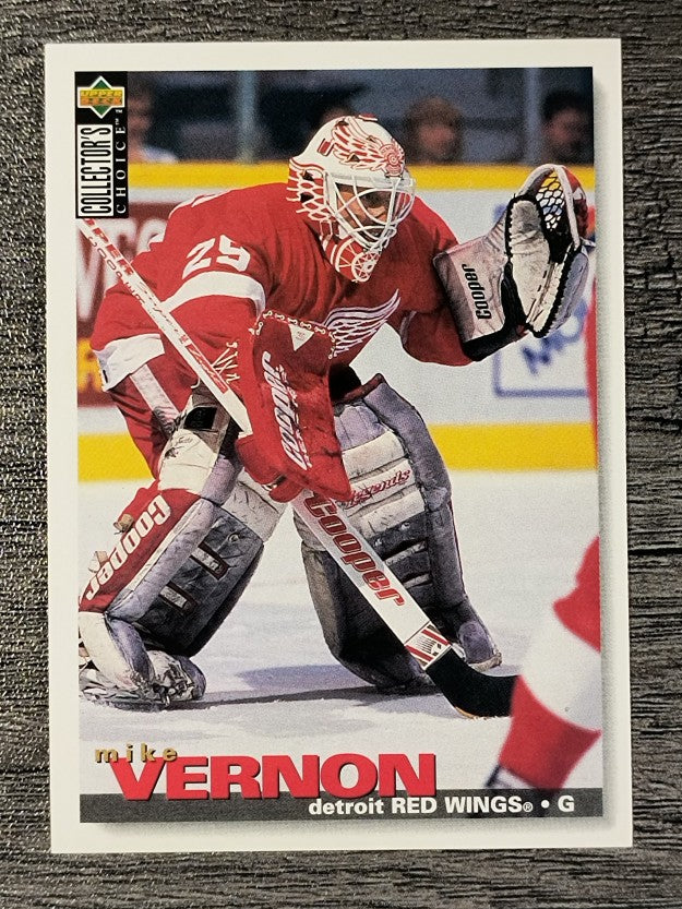 1995-96 Collector's Choice #100 Mike Vernon