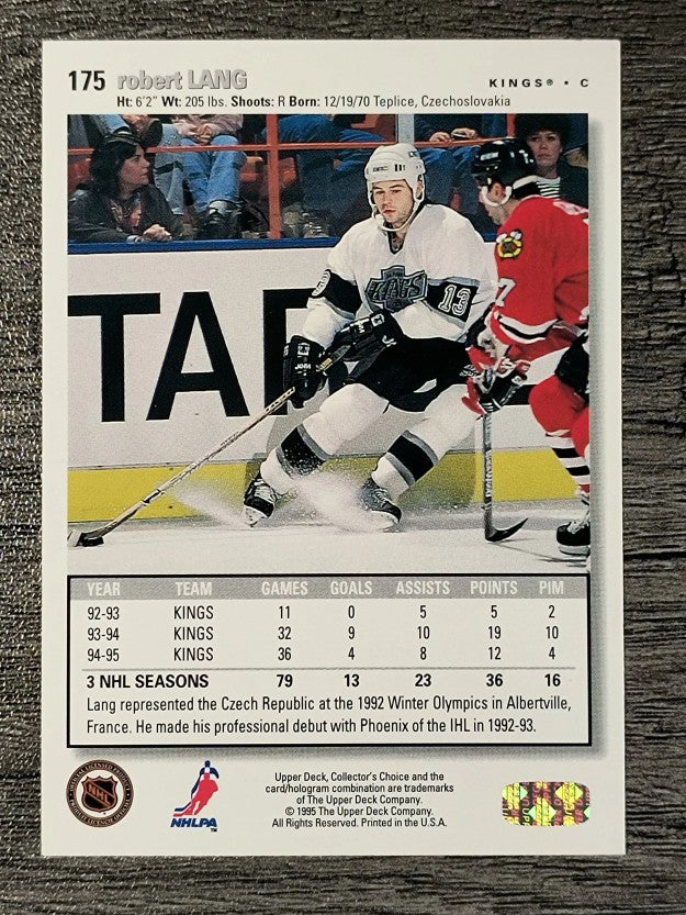 1995-96 Collector's Choice #175 Robert Lang