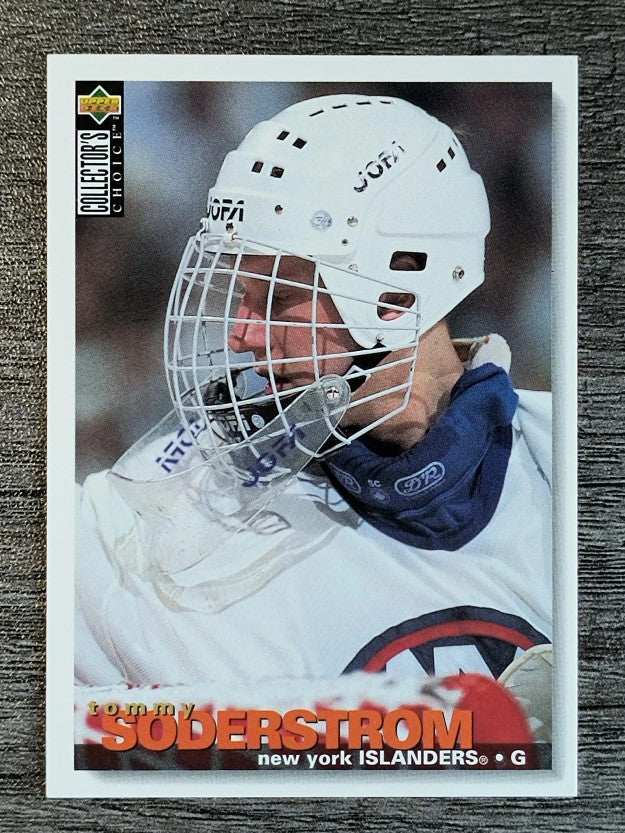 1995-96 Collector's Choice #28 Tommy Soderstrom