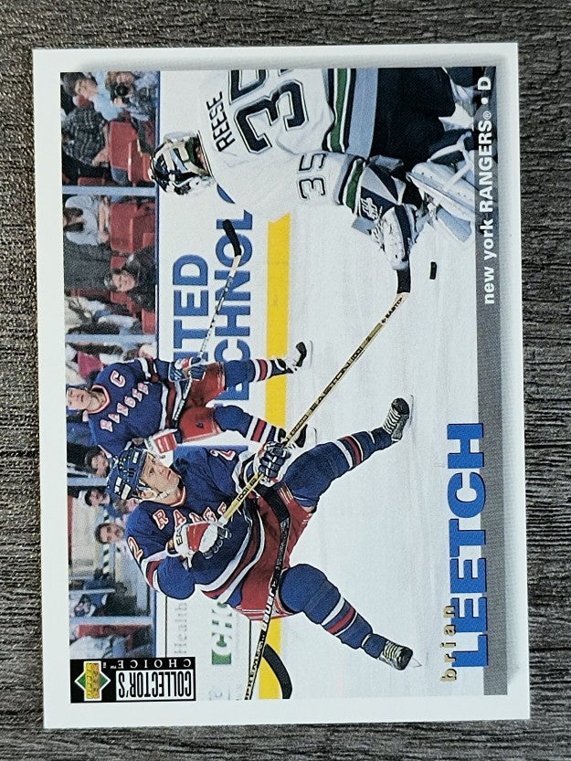 1995-96 Collector's Choice #247 Brian Leetch