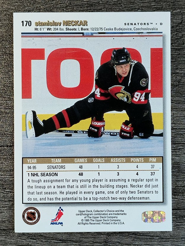 1995-96 Collector's Choice #170 Stanislav Neckar