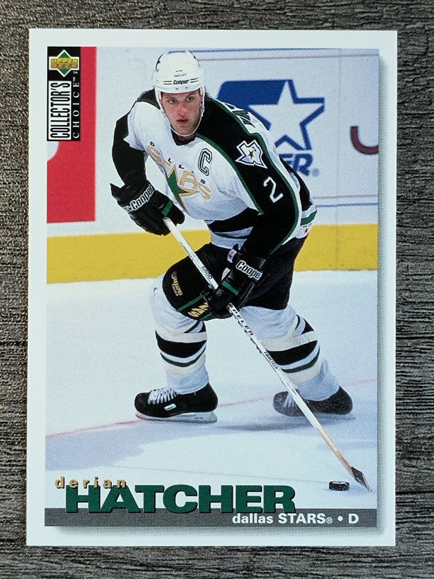 1995-96 Collector's Choice #224 Derian Hatcher