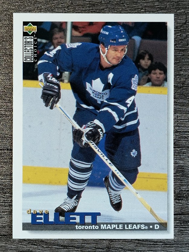 1995-96 Collector's Choice #162 Dave Ellett