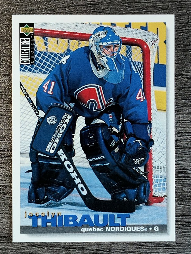 1995-96 Collector's Choice #316 Jocelyn Thibault