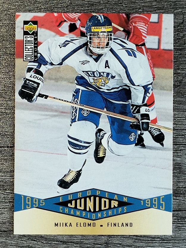 1995-96 Collector's Choice #333 Miika Elomo