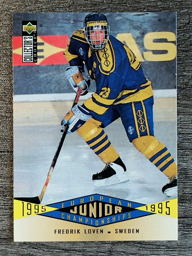 1995-96 Collector's Choice #351 Fredrik Loven RC