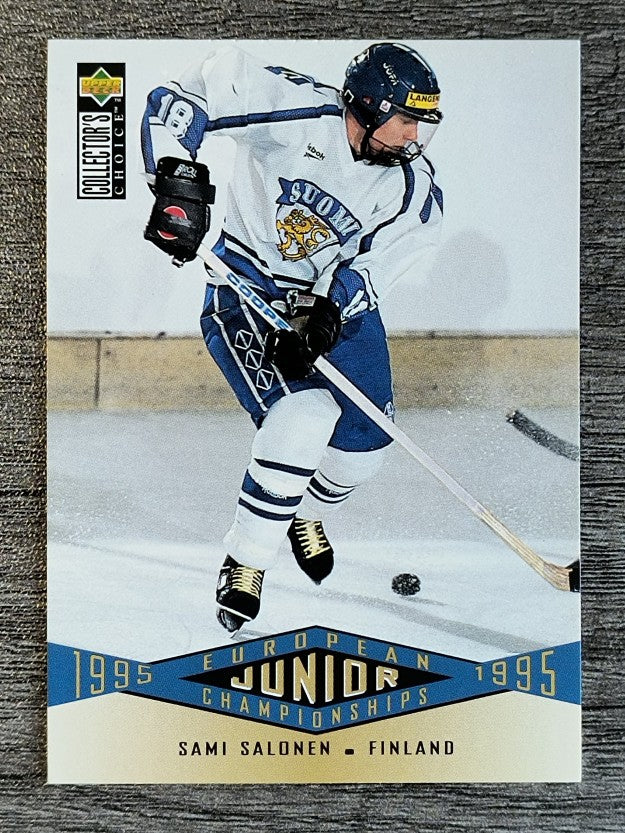 1995-96 Collector's Choice #328 Sami Salonen RC