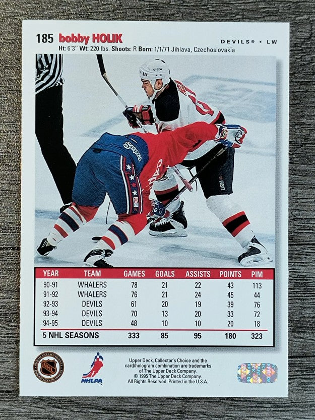 1995-96 Collector's Choice #185 Bobby Holik