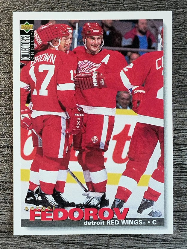 1995-96 Collector's Choice #148 Sergei Fedorov