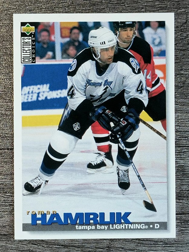 1995-96 Collector's Choice #92 Roman Hamrlik