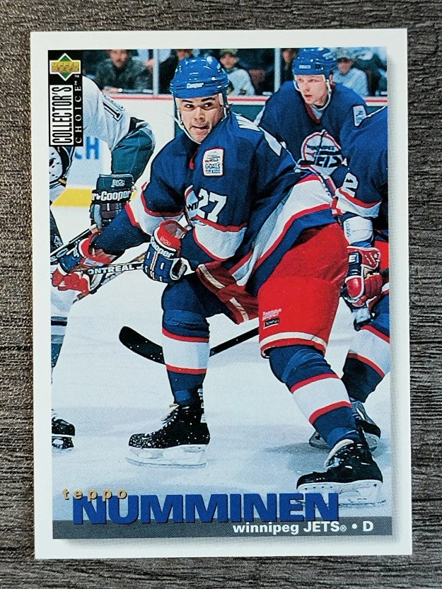 1995-96 Collector's Choice #292 Teppo Numminen
