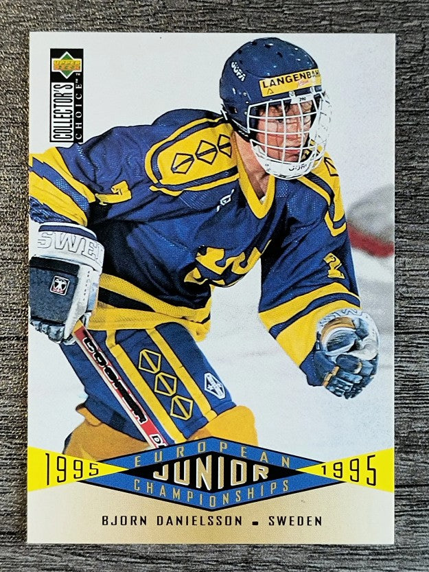 1995-96 Collector's Choice #342 Bjorn Danielsson RC