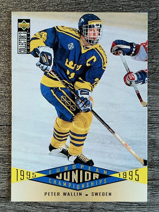 1995-96 Collector's Choice #354 Peter Wallin RC
