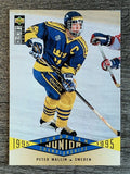 1995-96 Collector's Choice #354 Peter Wallin RC