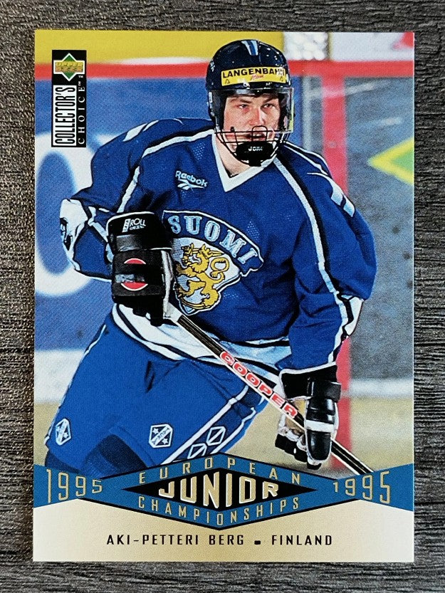 1995-96 Collector's Choice #337 Aki Berg RC
