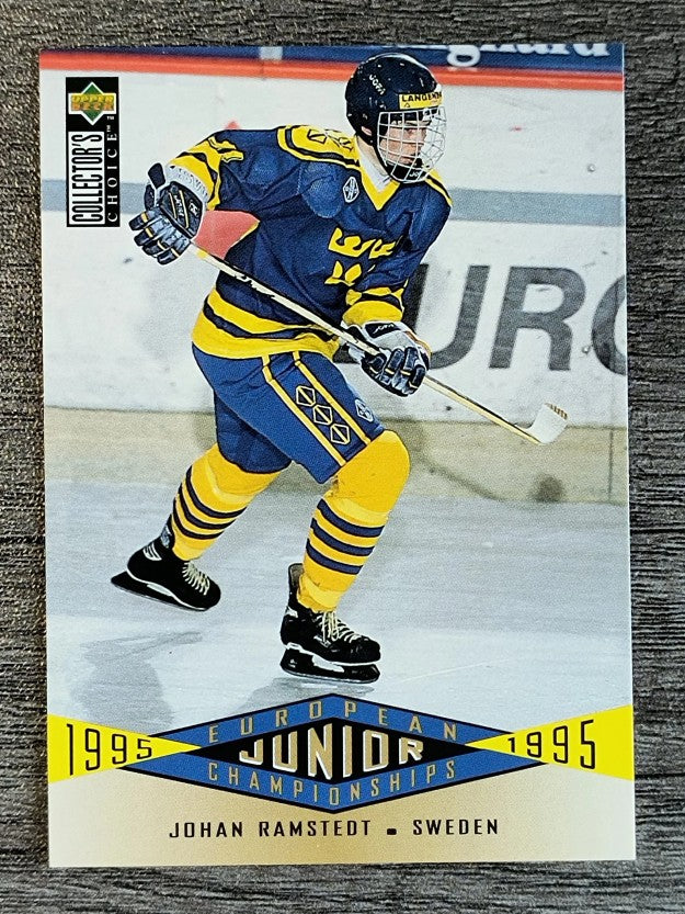 1995-96 Collector's Choice #341 Johan Ramstedt RC