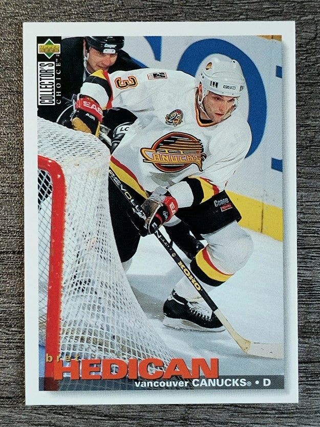 1995-96 Collector's Choice #255 Bret Hedican