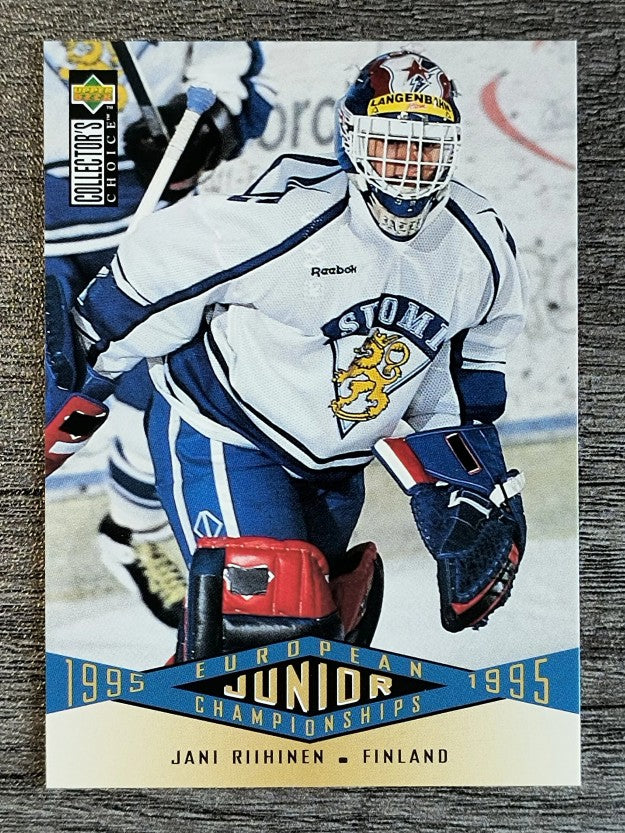 1995-96 Collector's Choice #330 Jani Riihinen RC