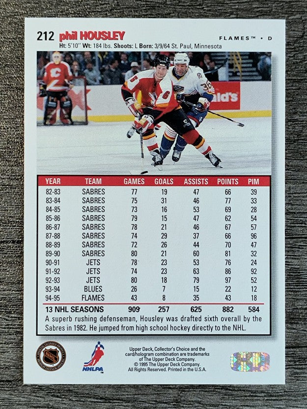 1995-96 Collector's Choice #212 Phil Housley
