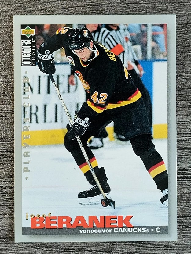 1995-96 Collector's Choice Player's Club #312 Josef Beranek
