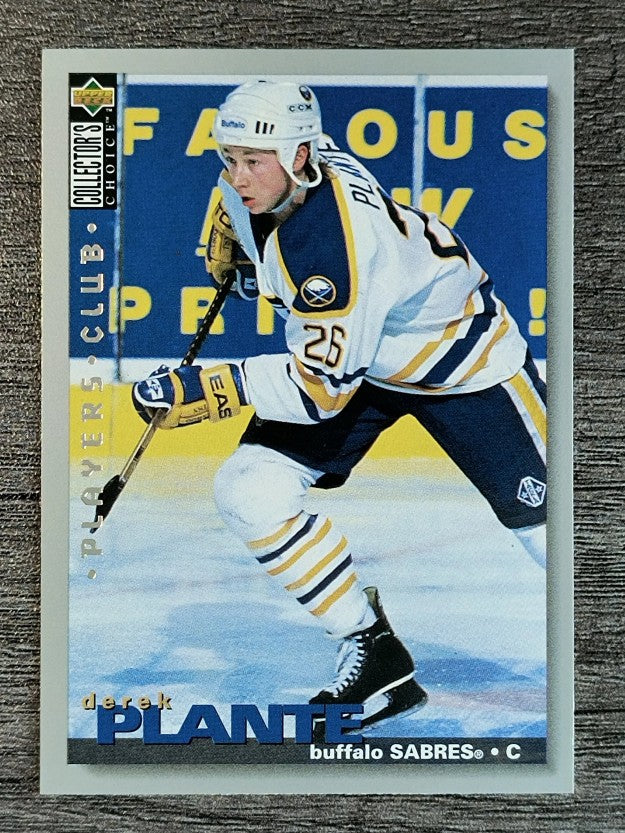 1995-96 Collector's Choice Player's Club #51 Derek Plante