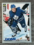 1995-96 Collector's Choice Player's Club #242 Tie Domi
