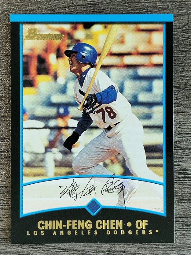 2001 Bowman #208 Chin-Feng Chen