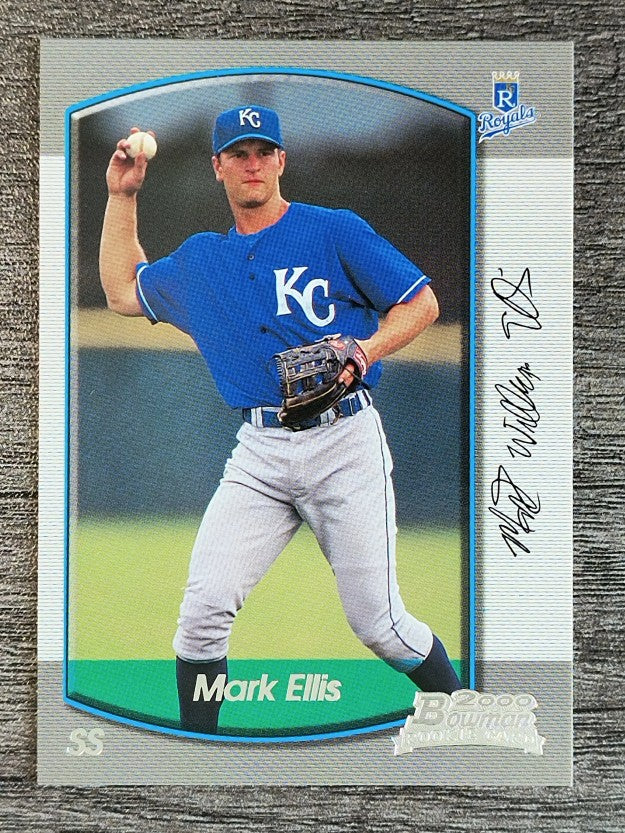 2000 Bowman #244 Mark Ellis RC