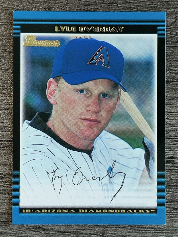 2002 Bowman #413 Lyle Overbay