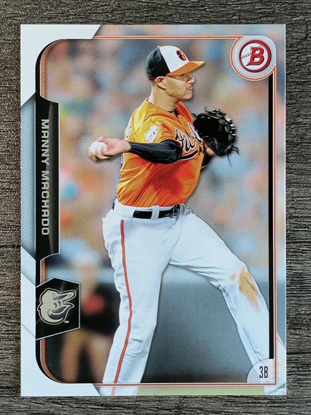 2015 Bowman #19 Manny Machado