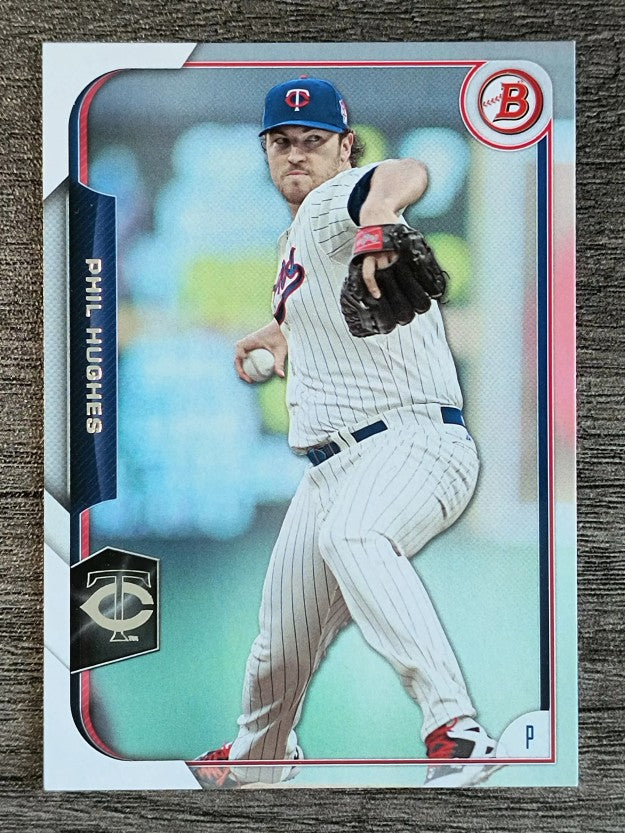 2015 Bowman #92 Phil Hughes