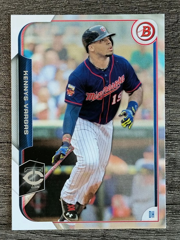 2015 Bowman #34 Kennys Vargas