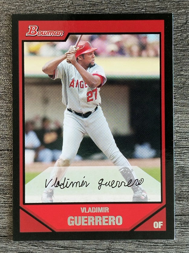 2007 Bowman #136 Vladimir Guerrero
