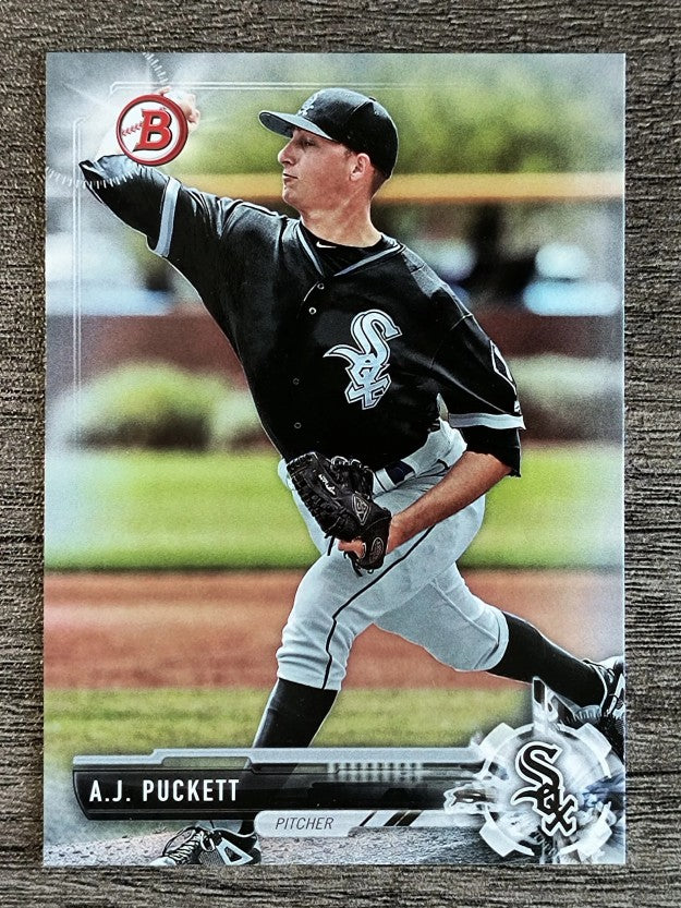 2017 Bowman Draft #BD130 A.J. Puckett