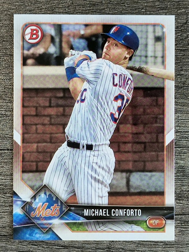 2018 Bowman #93 Michael Conforto