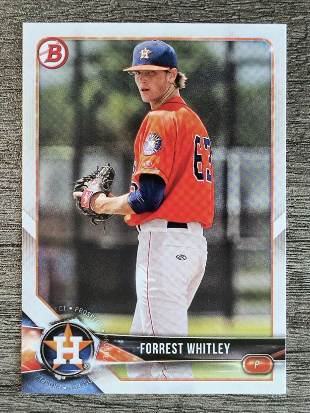 2018 Bowman Prospects #BP147 Forrest Whitley