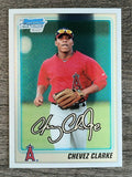 2010 Bowman Chrome Draft Prospects #BDPP72 Chevez Clarke