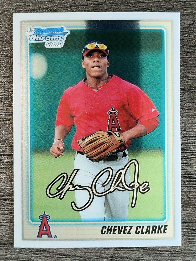 2010 Bowman Chrome Draft Prospects #BDPP72 Chevez Clarke