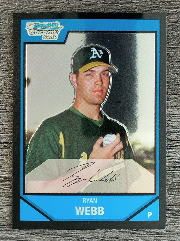 2007 Bowman Chrome Prospects #BC110 Ryan Webb