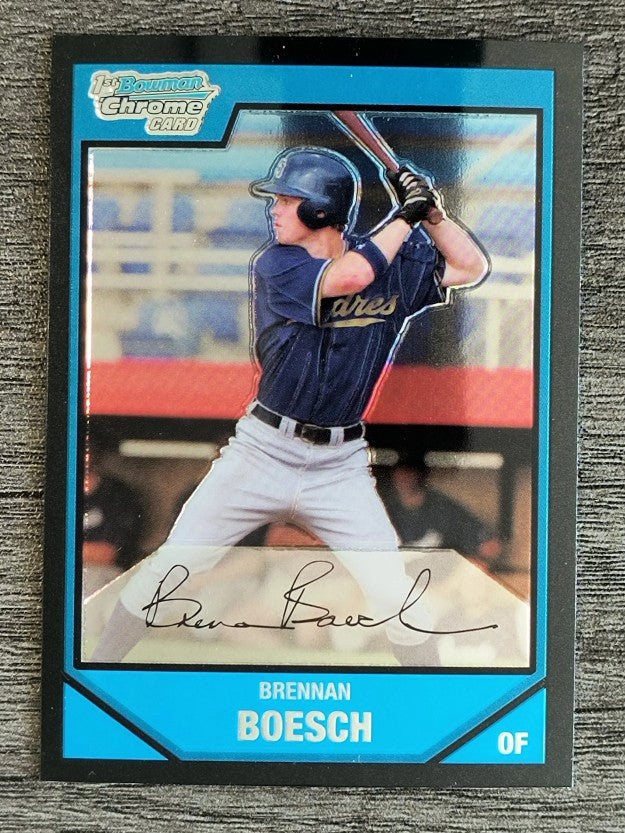 2007 Bowman Chrome Prospects #BC13 Brennan Boesch