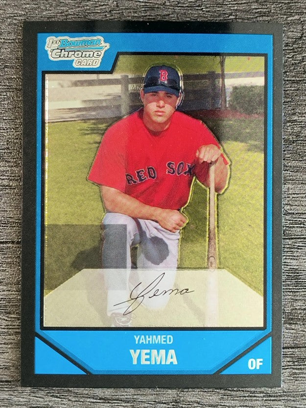 2007 Bowman Chrome Prospects #BC16 Yahmed Yema