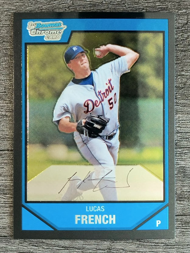 2007 Bowman Chrome Prospects #BC20 Lucas French