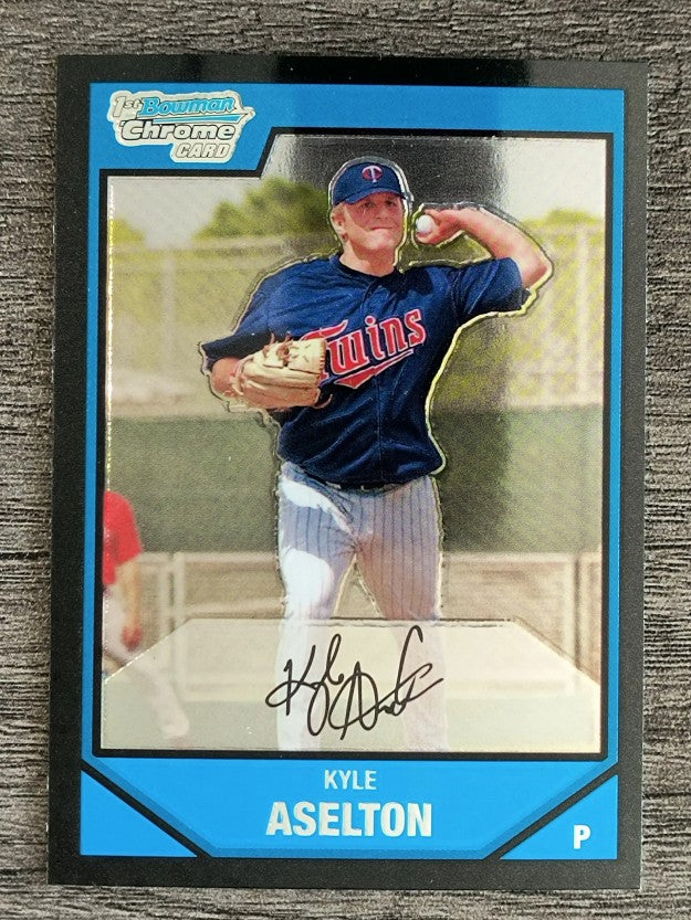 2007 Bowman Chrome Prospects #BC38 Kyle Aselton
