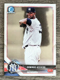 2018 Bowman Chrome Prospects #BCP32 Domingo Acevedo