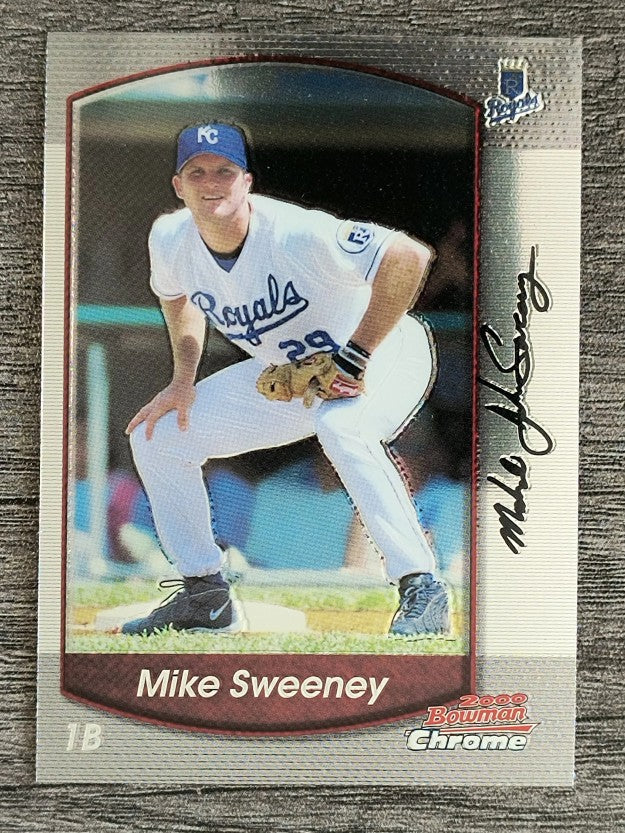 2000 Bowman Chrome #98 Mike Sweeney