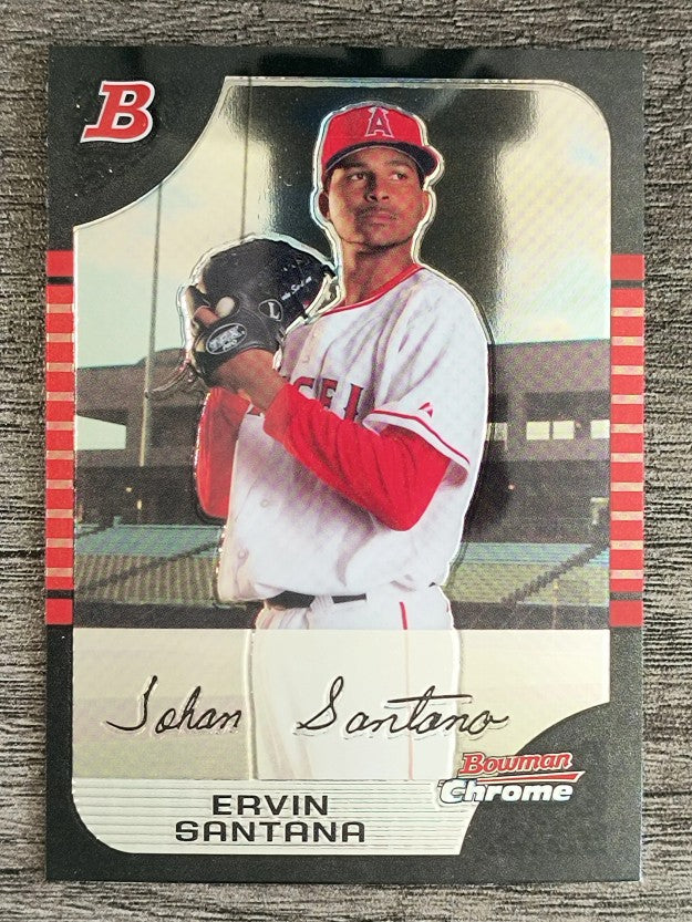 2005 Bowman Chrome Draft #BDP15 Ervin Santana