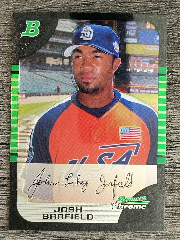 2005 Bowman Chrome Draft #BDP138 Josh Barfield PROS