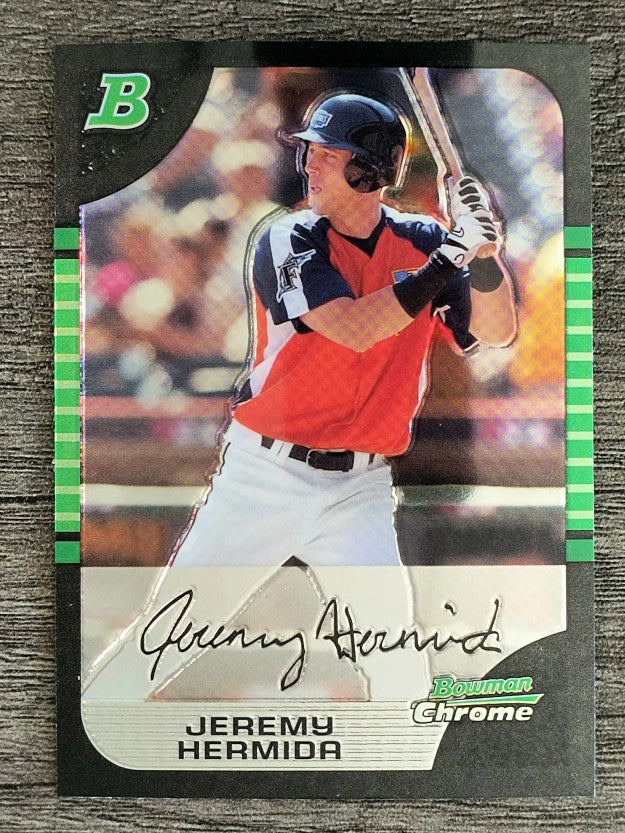 2005 Bowman Chrome Draft #BDP148 Jeremy Hermida PROS