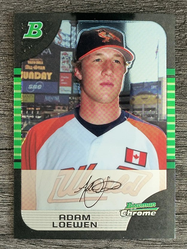 2005 Bowman Chrome Draft #BDP124 Adam Loewen PROS